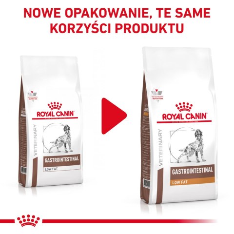 ROYAL CANIN Gastrointestinal Low Fat 12kg Royal Canin weterynaria