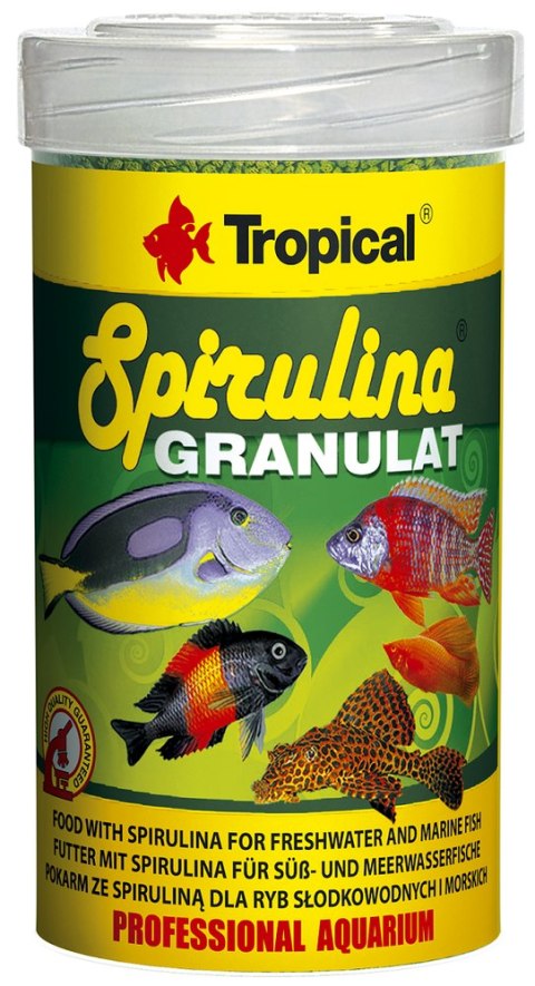 Tropical Spirulina Granulat 100ml Tropical