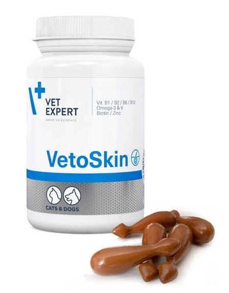 VETEXPERT VetoSkin 90 Kapsułek VETEXPERT