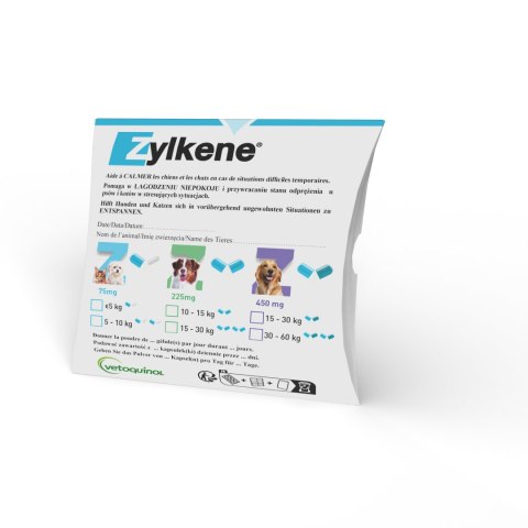 Vetoquinol Zylkene 75mg 10tab Vetoquinol