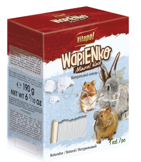 Vitapol Kostka Wapienna Naturalna XL Dla Gryzoni I Królika 190g Vitapol
