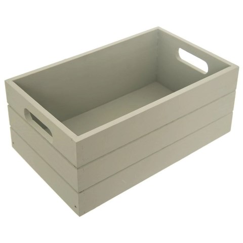 Skrzynka Drewniana Zielona MEGA DUŻA 36 x 26 x 15 cm Ozdobna ORION