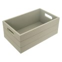 Skrzynka Drewniana Zielona Ozdobna Przechowywanie 26 x 16 x 11 cm ORION