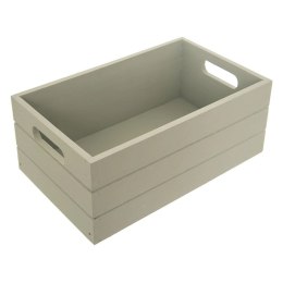 Skrzynka Drewniana Zielona Ozdobna Przechowywanie 26 x 16 x 11 cm ORION