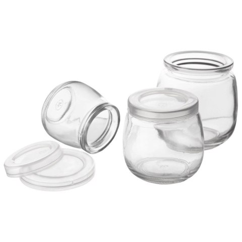 Słoiki Szklane na Jogurt Desery Małe Zestaw 12 Sztuk 130 ml ORION