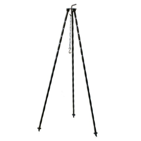 Stojak na Kociołek Ruszt Grill Ogniskowy Grillowy Żelazny ORION 120 cm