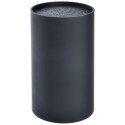Stojak na Noże Uniwersalny Czarny BLACK 18 cm z Włosiem ORION