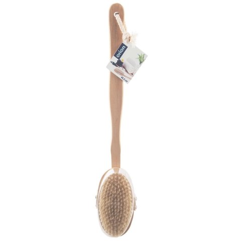 Szczotka do Masażu Ciała na Sucho i do Kąpieli Drewniana 42 cm ORION