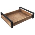 Taca Deska do Serwowania Loft Drewniana Dekoracyjna ORION 35,5 x 27 cm