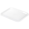 Taca do Serwowania Plastikowa Antypoślizgowa 45,5 x 35,5 cm ORION Biała