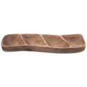 Talerz Taca Drewniany Dzielony ORION 35 x 11 cm Mango Ręcznie Robiony