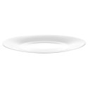 Talerze Obiadowe Płytkie Szkło Białe 6 szt. VILDE 25,5 cm Opalowe