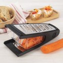 Tarka do Warzyw Sera z Pojemnikiem Ręczna Kuchenna Stalowa ORION 24 cm