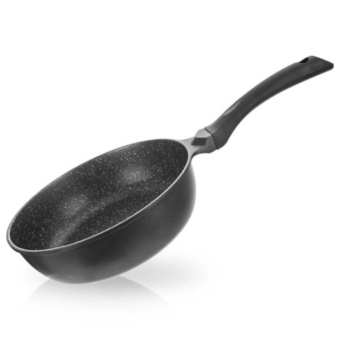 Uniwersalna Patelnia do Smażenia Granitowa Głęboka Gaz Indukcja ORION 24 cm