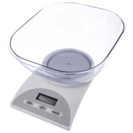 Waga Kuchenna Elektroniczna z Miską Cyfrowy Wyświetlacz ORION 5 kg