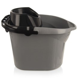 Wiadro do Mopa z Wyciskaczem 12 L ORION Uchwyt na Kij 38 x 28 cm
