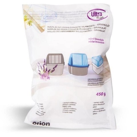 Wkład do Pochłaniacza Wilgoci 450 g ORION Granulki Lawendowe ULTRA FRESH