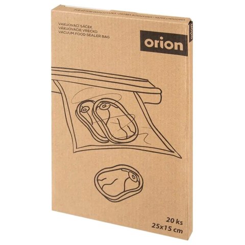 Worki do Zgrzewarki Próżniowej 20 szt. ORION Sous-Vide 25 x 15 cm