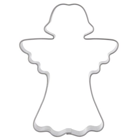 Wykrawacz do Ciastek Aniołek Duży 8 cm Stal Nierdzewna do Zmywarki