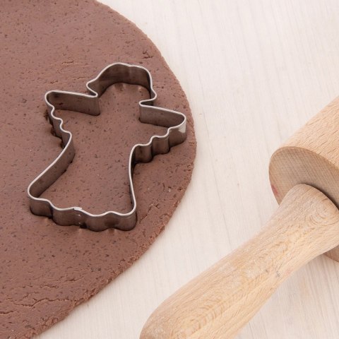 Wykrawacz do Ciastek Aniołek Duży 8 cm Stal Nierdzewna do Zmywarki