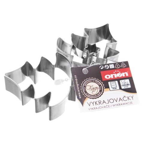 Wykrawacz do Ciastek Choinka 4,5 cm 2 szt. Stal Nierdzewna Solidny ORION