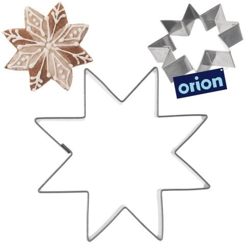 Wykrawacz do Ciastek Gwiazda 6 cm Stal Nierdzewna do Zmywarki Solidny ORION