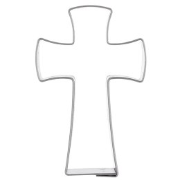 Wykrawacz do Ciastek Krzyż Duży 6,4 cm Stal Nierdzewna do Zmywarki