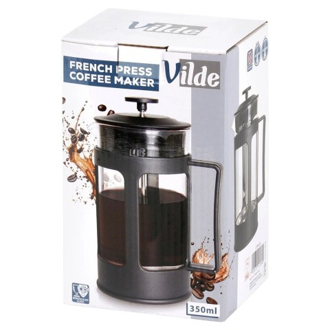Zaparzacz Tłokowy French Press Kawa Herbata 350 ml Szkło Borokrzemowe