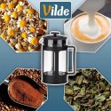 Zaparzacz Tłokowy French Press Kawa Herbata 600 ml Szkło Borokrzemowe