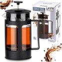 Zaparzacz Tłokowy French Press Kawa Herbata 600 ml Szkło Borokrzemowe