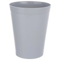 Zestaw 6 Kubków 300 ml Szare Nietłukące na Piknik Camping Sandy