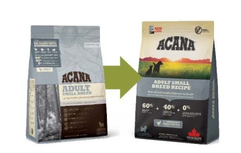 Acana Heirtage Adult Small Breed 2kg Acana