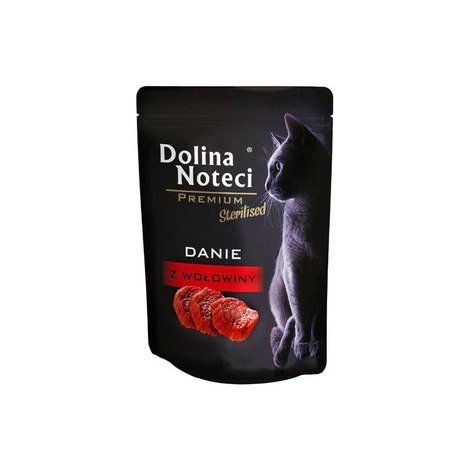 Dolina Noteci Premium Dla Kotów Sterylizowanych Z Wołowiną 85g Dolina Noteci