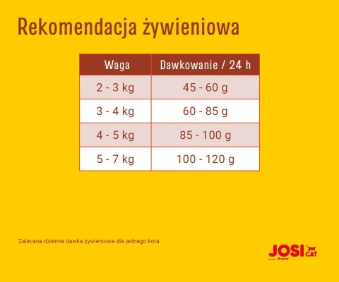 JosiCat Josera Tasty Beef 10kg JosiCat