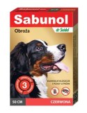 Laboratorium DermaPharm Sabunol Czerwona Obroża Przeciw Pchłom I Kleszczom Dla Psa 50cm Laboratorium DermaPharm
