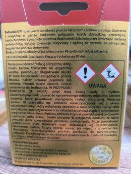 Laboratorium DermaPharm Sabunol Czerwona Obroża Przeciw Pchłom I Kleszczom Dla Psa 75cm Laboratorium DermaPharm