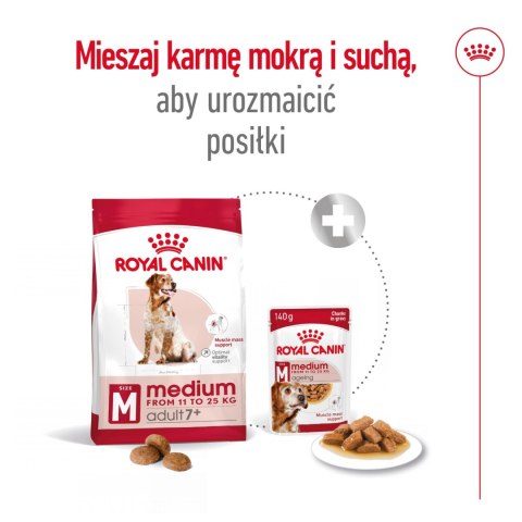 ROYAL CANIN Medium Adult 7+ 15kg Royal Canin