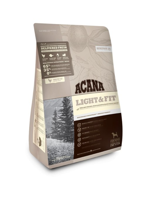 Acana Heritage Light & Fit Dog 2kg Acana