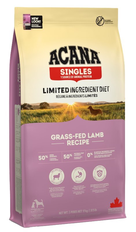 Acana Singles Grass-Fed Lamb 17kg Acana