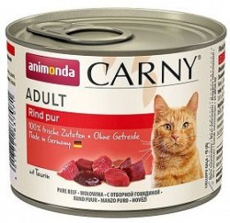 Animonda Cat Carny Adult Wołowina 200g Animonda