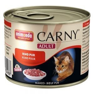 Animonda Cat Carny Adult Wołowina 200g Animonda