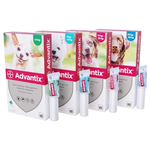 Bayer Advantix Krople Na Kleszcze I Pchły 4ml Bayer