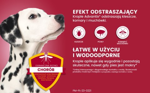 Bayer Advantix Krople Na Kleszcze I Pchły 4ml Bayer