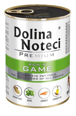 Dolina Noteci Premium Bogata W Dziczyznę 400g Dolina Noteci