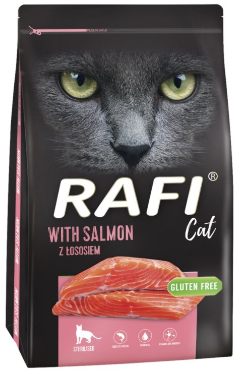 Dolina Noteci Rafi Cat Karma Sucha Dla Kotów Sterylizowanych Z Łososiem 7kg Dolina Noteci