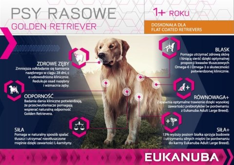Eukanuba Adult Golden Retriever 12kg Eukanuba