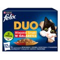 Felix Duo Wiejskie Smaki W Galaretce Z Mięsem 12x85g Felix