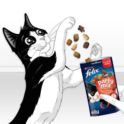 Felix Party Mix Mixed Grill 60g Felix