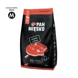 PAN MIĘSKO Wołowina Z Koziną M 20kg PAN MIĘSKO