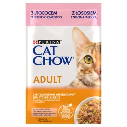 Purina Cat Chow Adult Łosoś I Zielona Fasolka 85g Purina Cat Chow